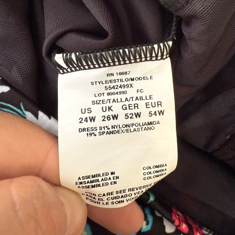 Swim Solutions floral swim dress - Picture 13 of 13